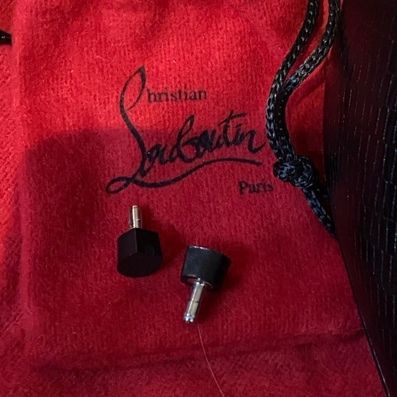 NIB Christian Louboutin Quart 80 Calf Zarli, Size 37.5 - Picture 8 of 11